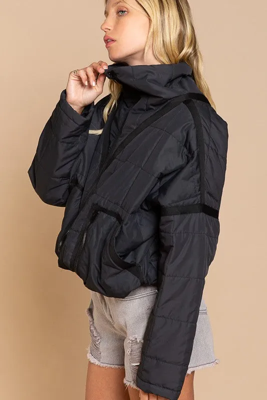 TEEK - Quilted With Zipper Closure Jacket