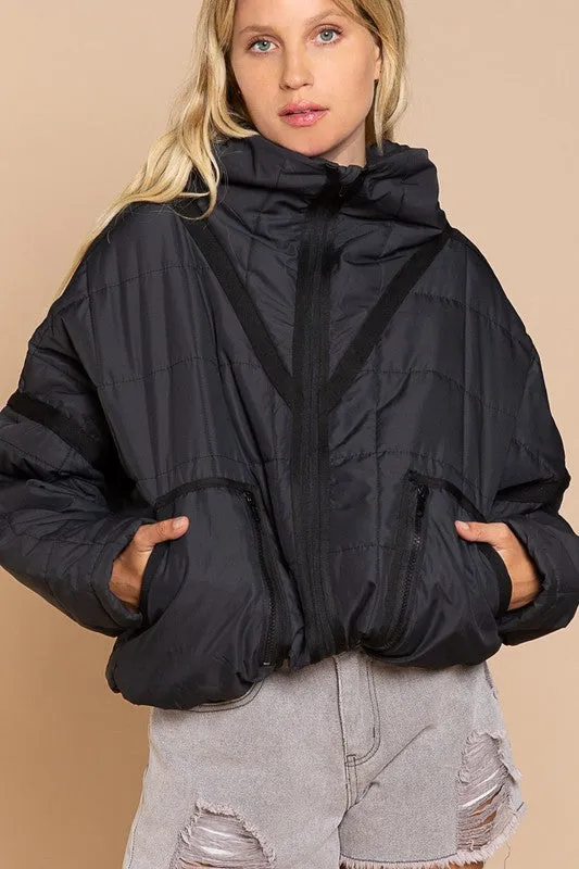 TEEK - Quilted With Zipper Closure Jacket