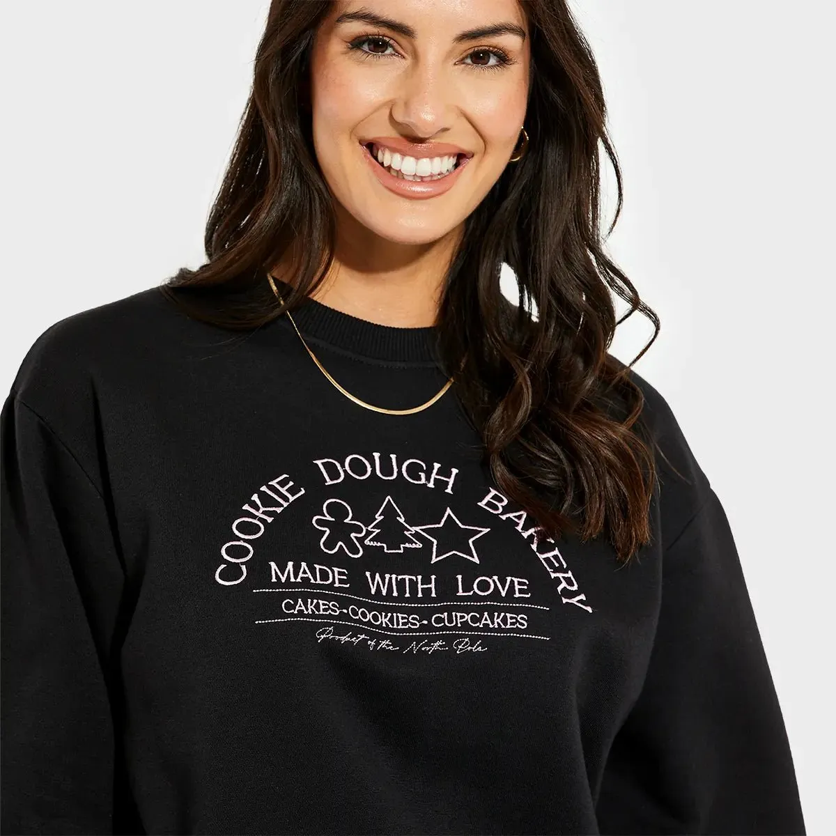 Threadbare Ladies Cookie Christmas Sweater