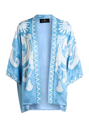 THREE QUARTER SLEEVE KIMONO