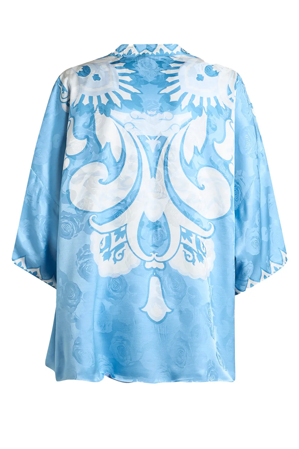 THREE QUARTER SLEEVE KIMONO