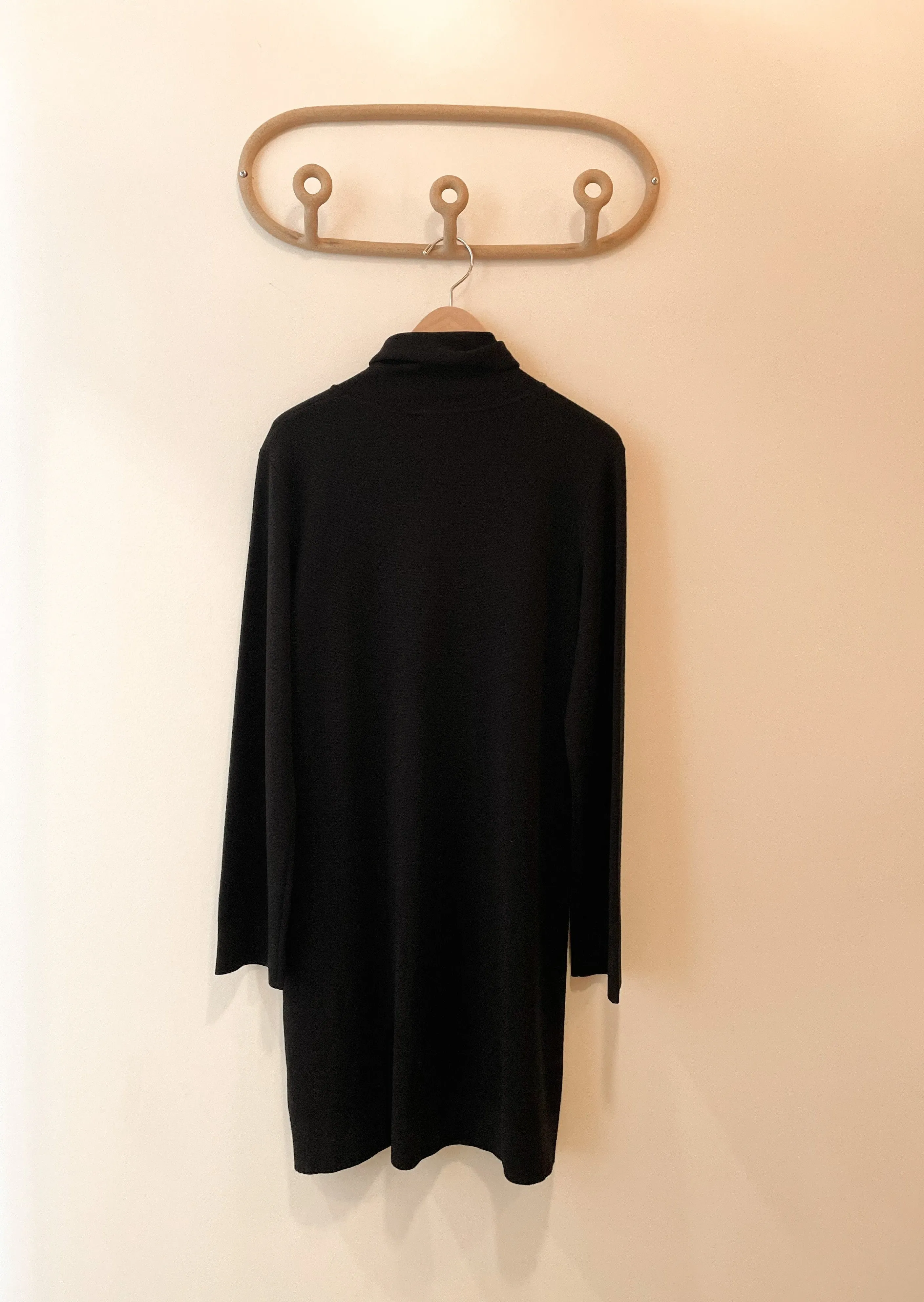 Turtleneck A Line Dress - M