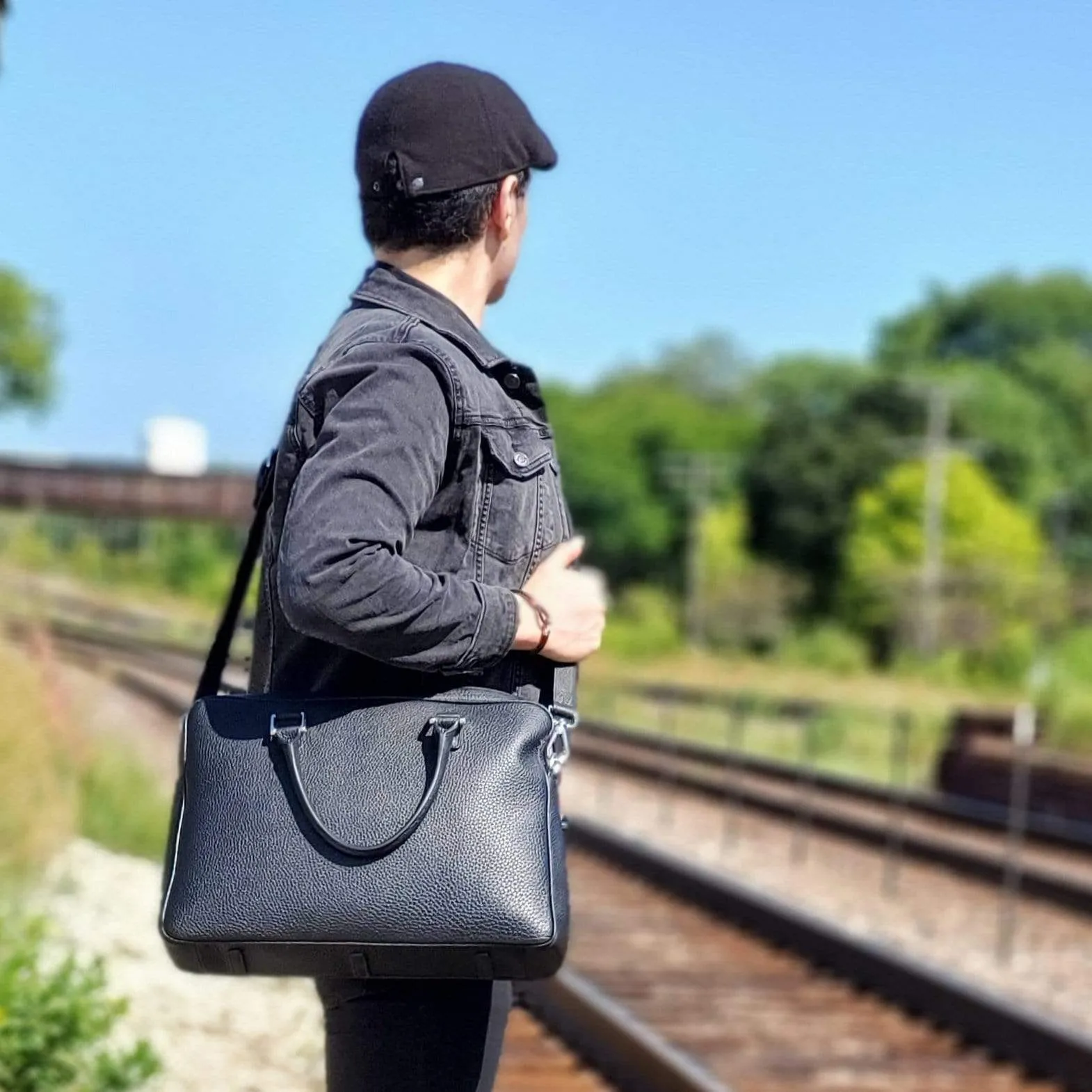 Unisex Soft Briefcase Bologna