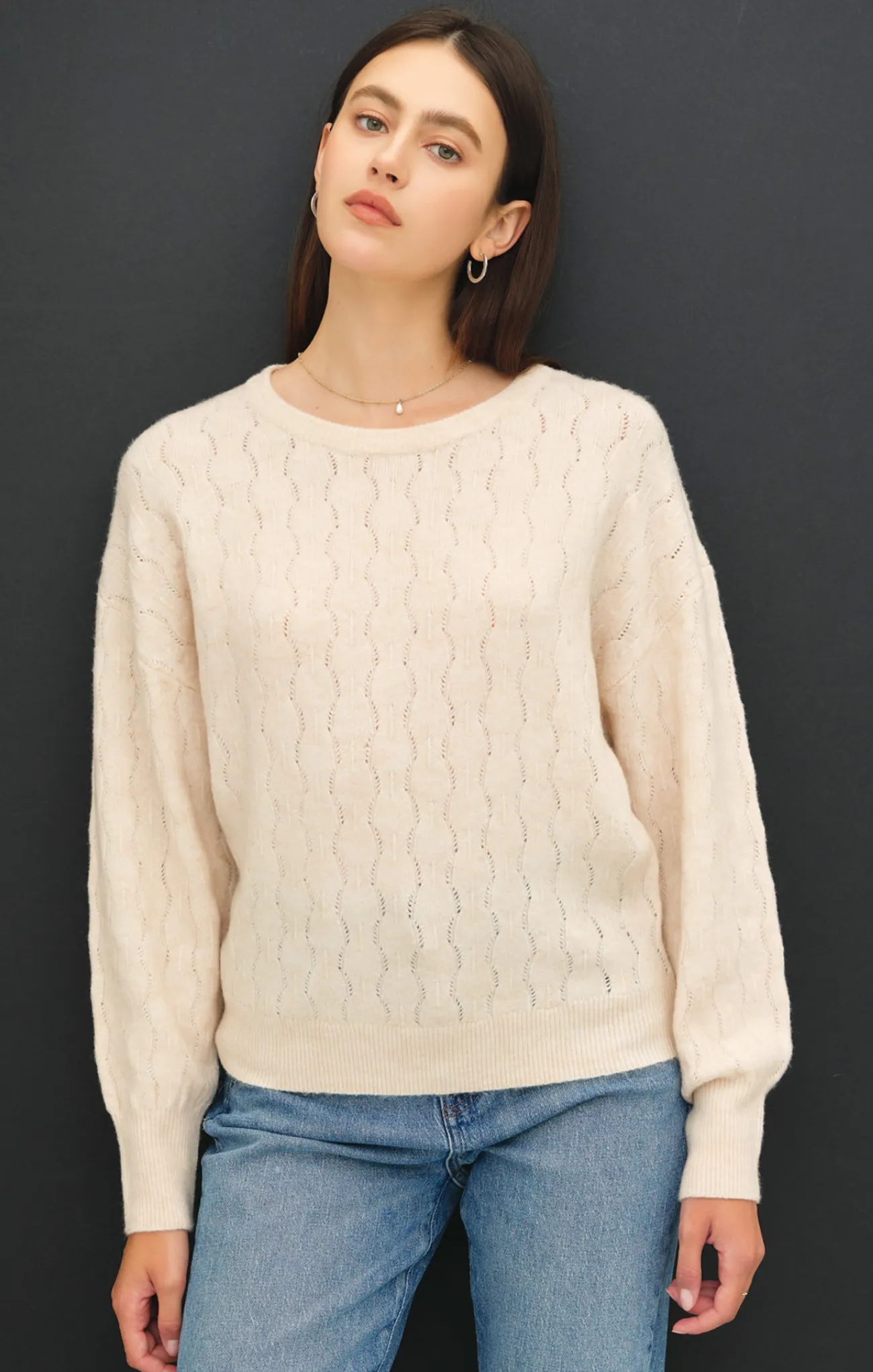 Valery Crochet Sweater