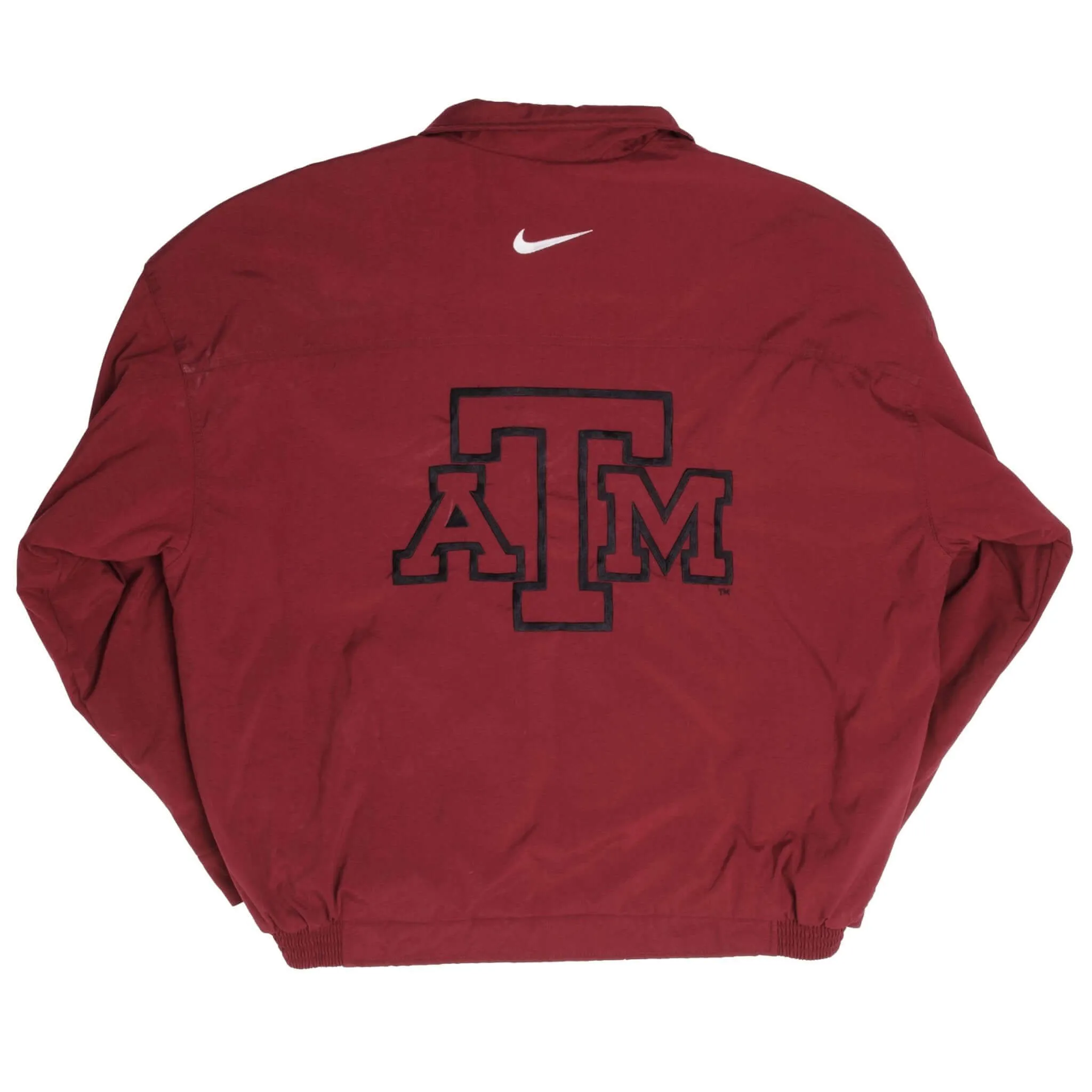 VINTAGE NIKE TEXAS A&M UNIVERSITY JACKET 1990S SIZE XL