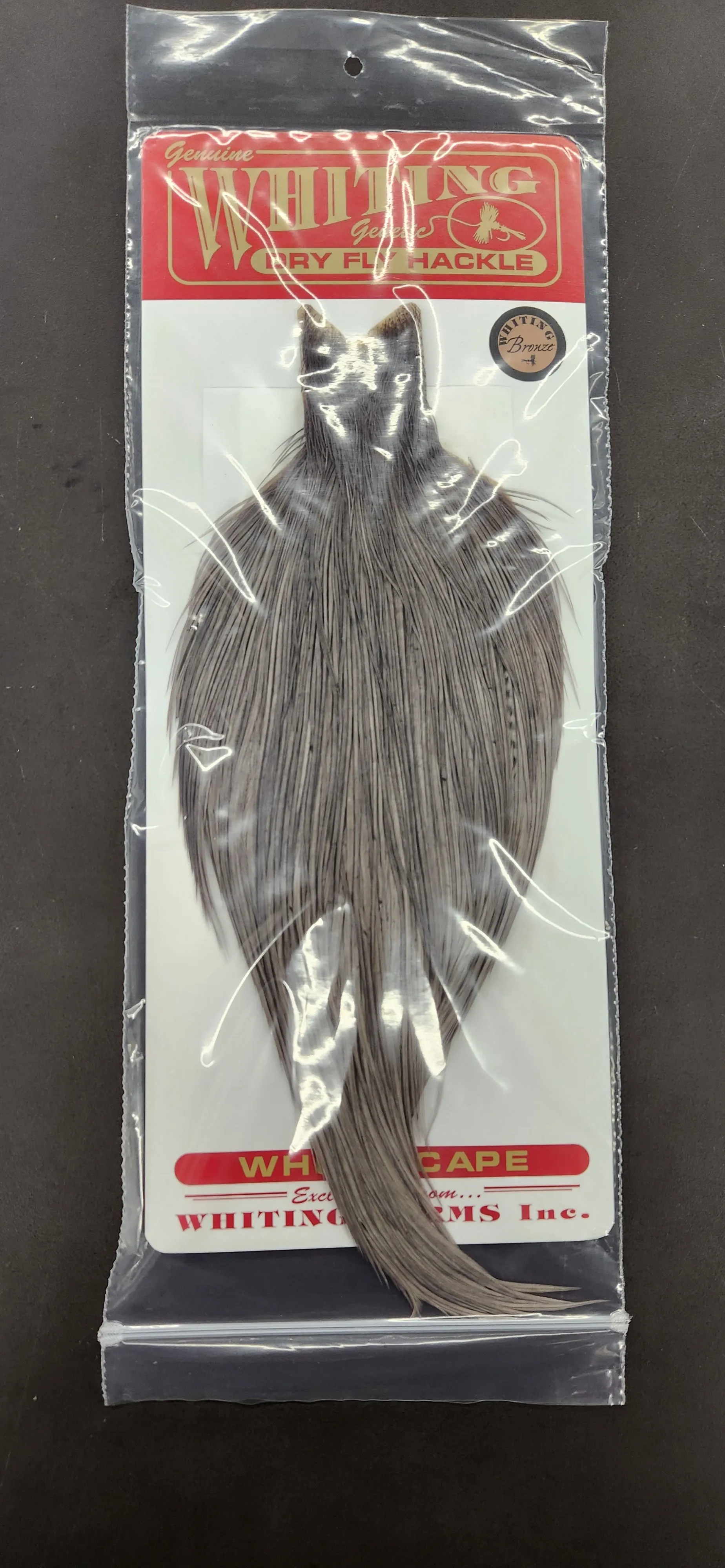 Whiting Rooster Bronze Full Dry Fly Cape