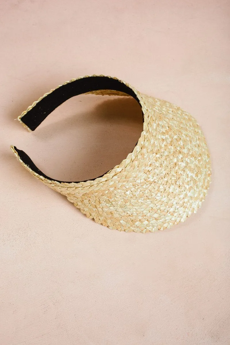 Willow Rattan Visor