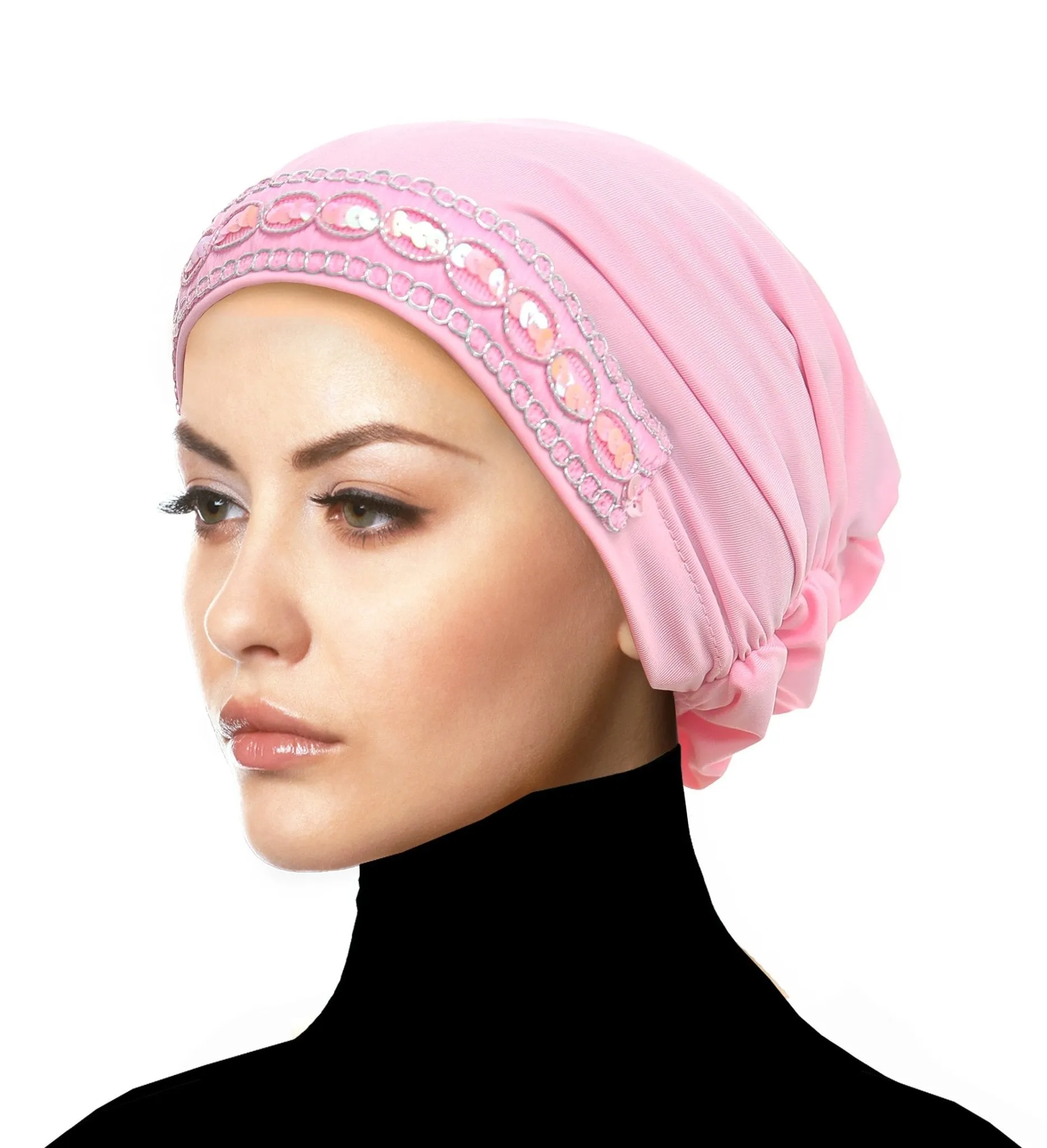 Women's Large Luxor Khatib Lycra Snood Hijab Cap