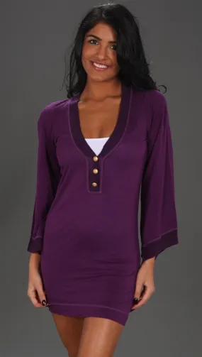 Young Fabulous & Broke Kathleen Tunic Purple