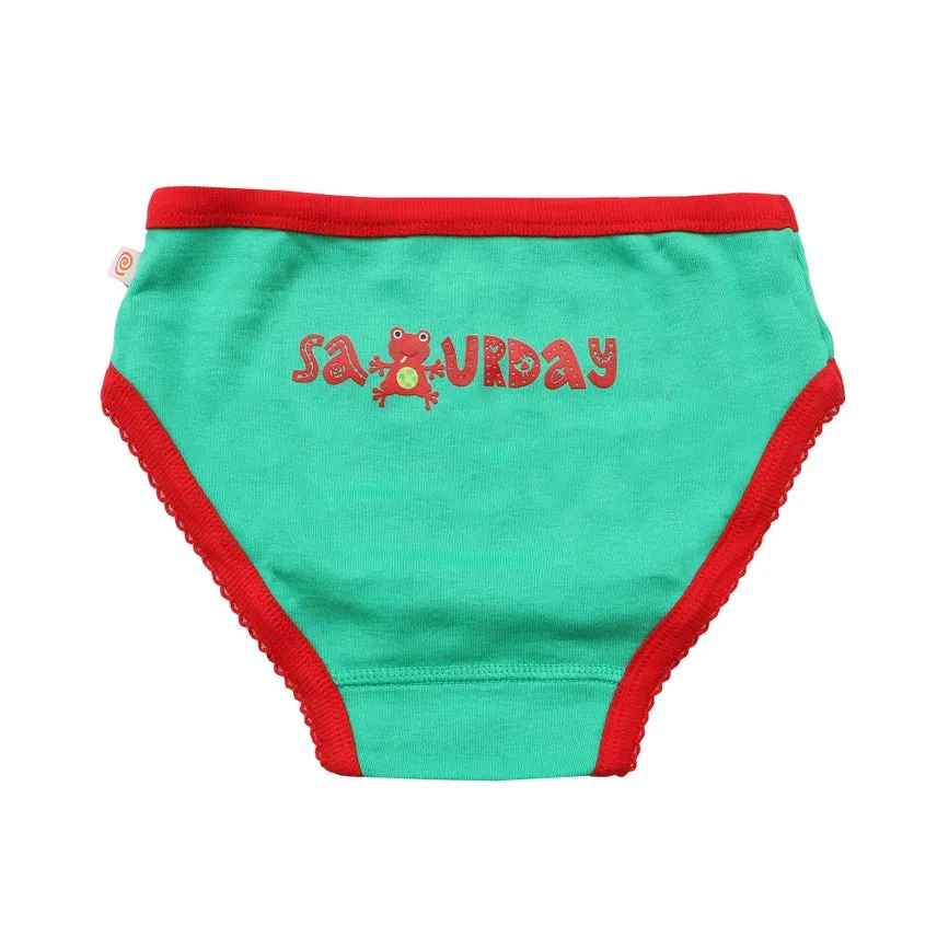 Zoocchini Kids Organic Panties - Days of the Week 7PC Set