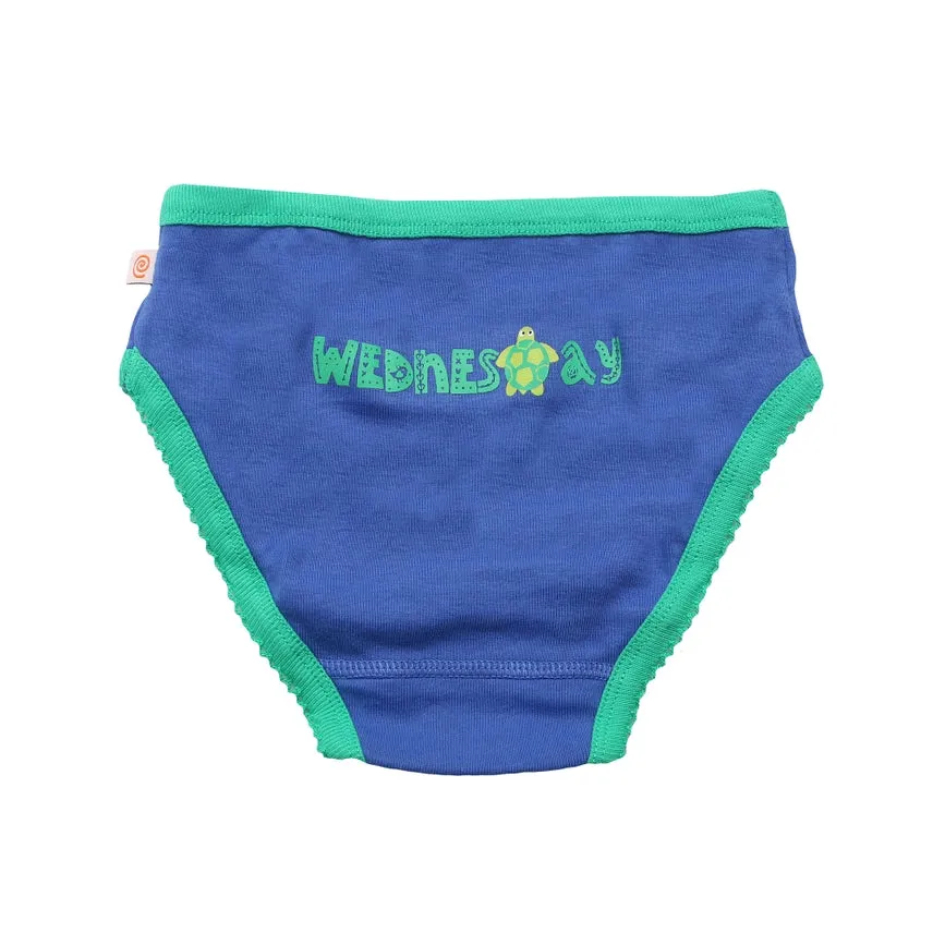 Zoocchini Kids Organic Panties - Days of the Week 7PC Set