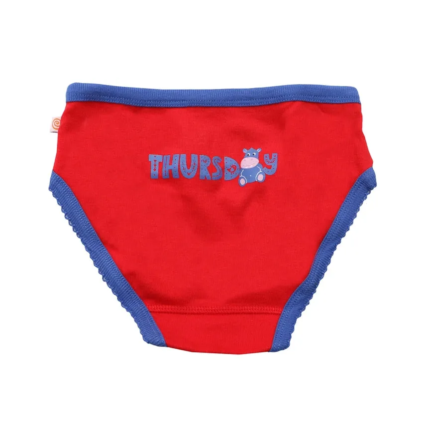 Zoocchini Kids Organic Panties - Days of the Week 7PC Set